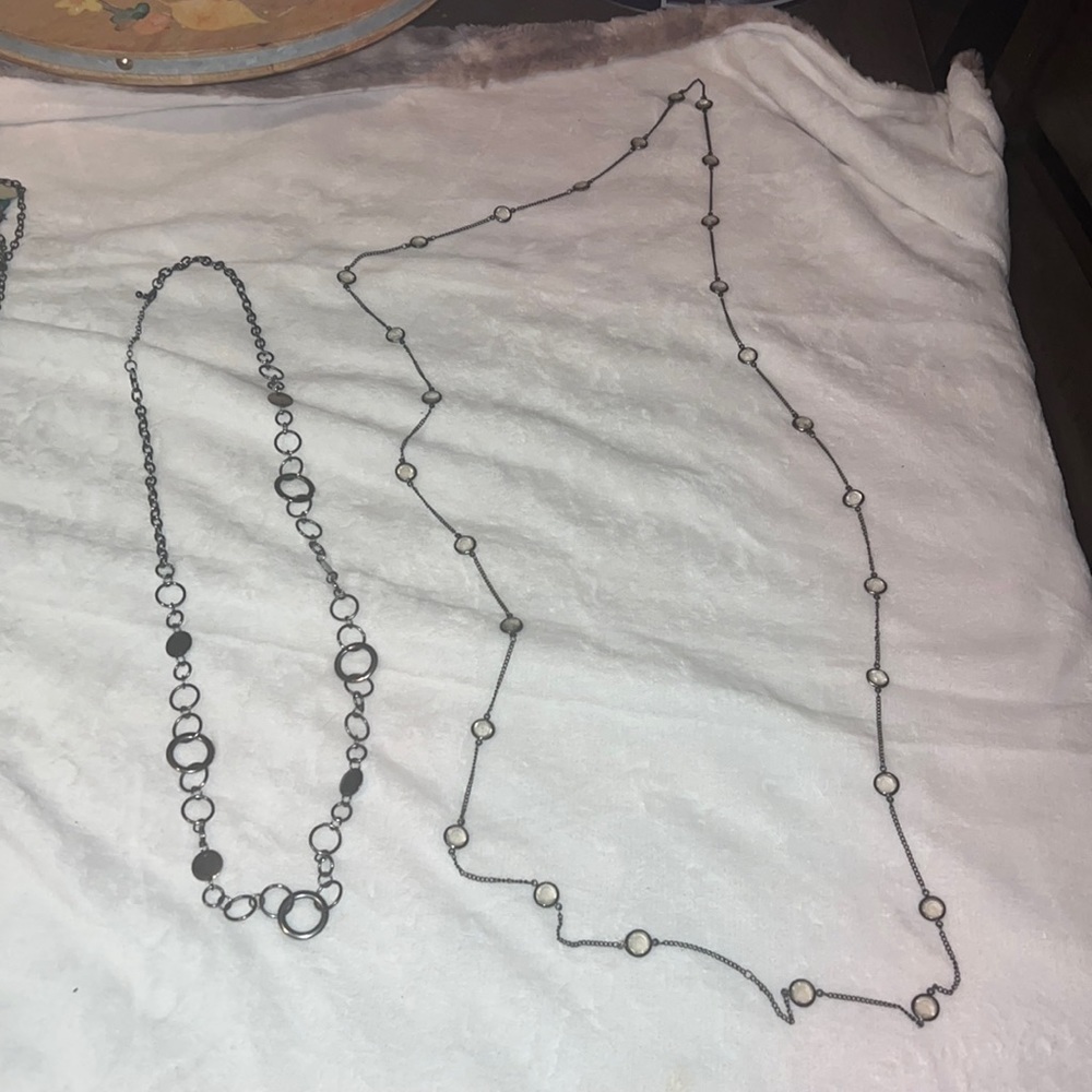 Grey necklace bundle